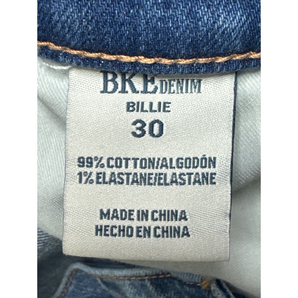 BKE Denim Buckle Women's Billie Cut Off Blue Denim Shorts - Size 30 (31x2) - Picture 6 of 7